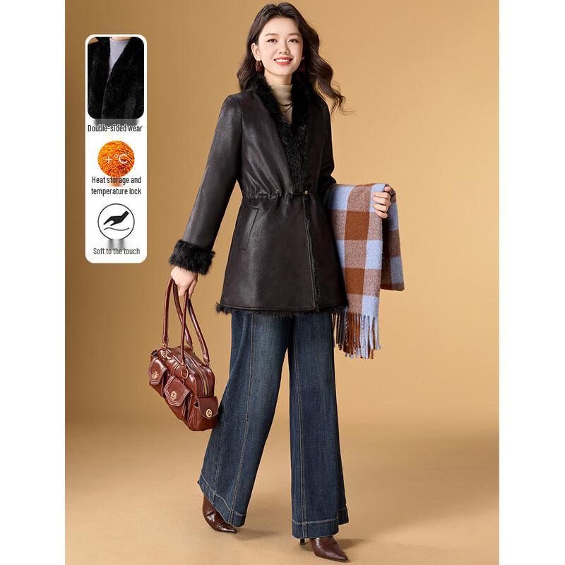 

Melanie Faux Fur Reversible Winter Coat 3XL