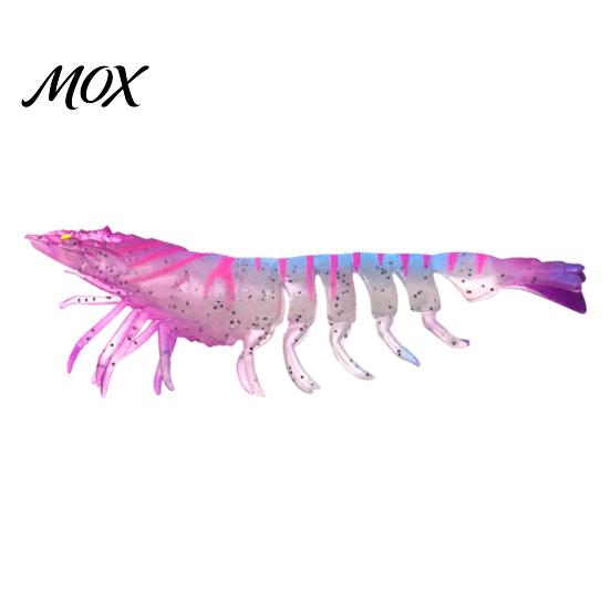 Glitter Shrimp Lure 9.5cm/4.8g TPE Soft Bionic Bait, Realistic Lure, Simulation Fishing Lures Prawn Swim Bait for Freshwater Saltwater Trout