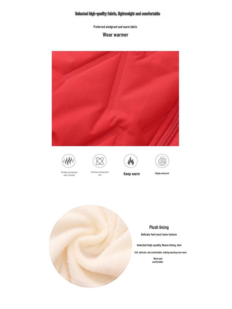 Infant Fleece Overalls - Warm Quilted Cotton Jumpsuit for Boys & Girls (Autumn/Winter)