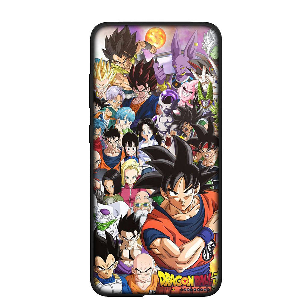 IPhone 17 15 16 Plus X Redmi Note 14 12 11 13 Pro Max Huawei P30 P20 Lite OPPO A60 A40 A80 A54 için Telefon Kılıfı Funda Ejderha Son Gokus Ball Gohan Kapak
