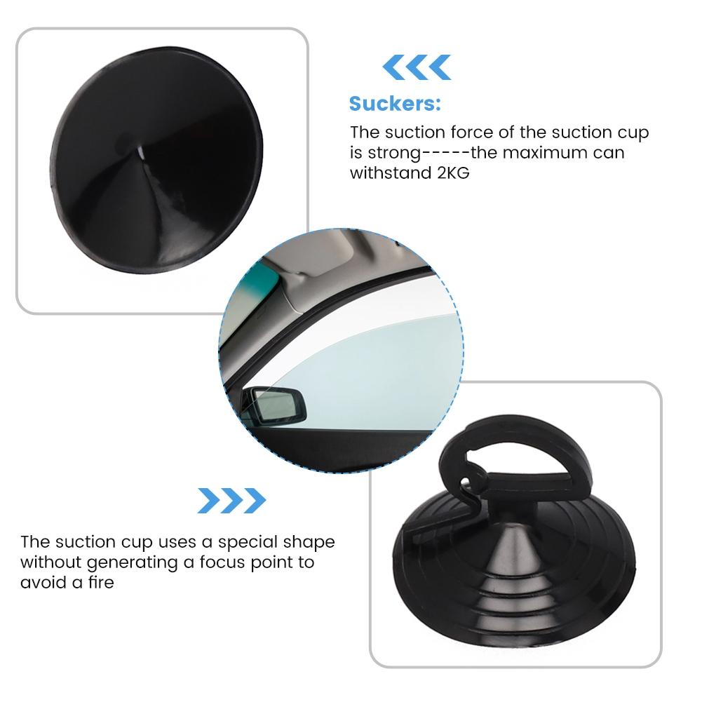Car Sunshade Sucker Car Sunshade Hook Sucker Holder PVC Brand New