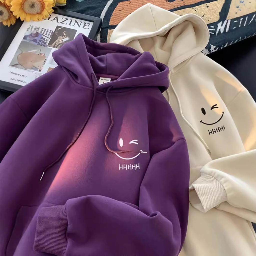 Small Fresh Sweater Men's New Loose and Simple Hooded Jacket In Autumn and Winter