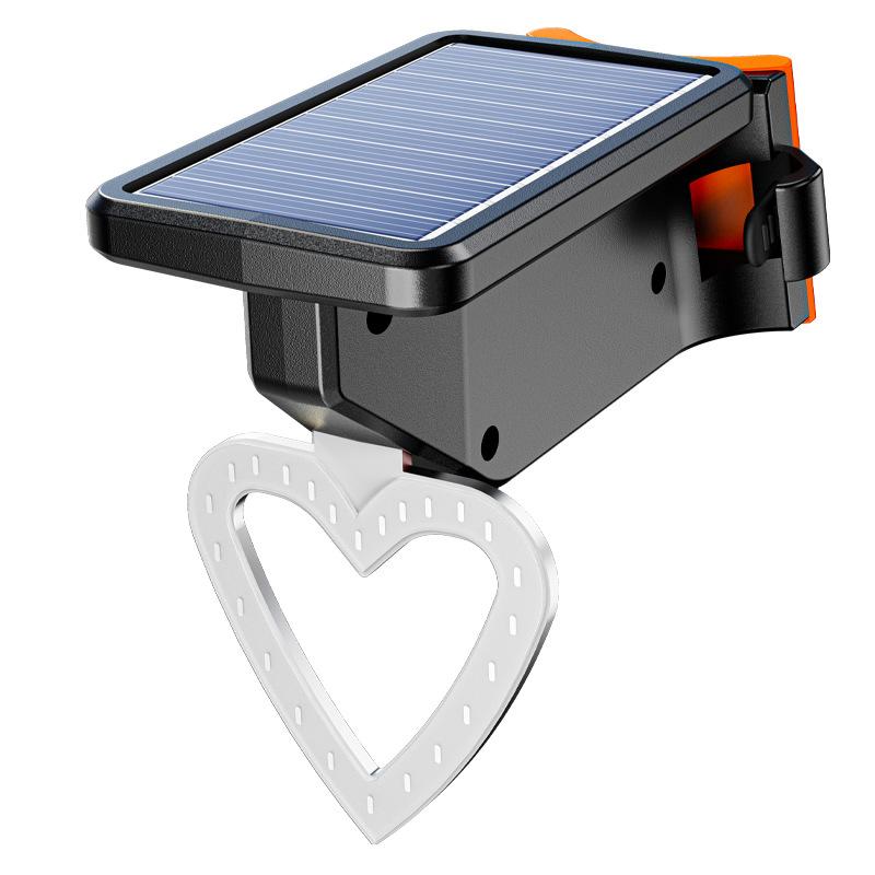 Neues Wasserdichtes Fahrradbrems-Rücklicht 3 Lichtmodi Solarenergie Fahrrad Rücklicht Hohe Helligkeit Warn-Rücklicht MTB Straße