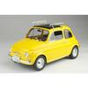 Platz/Italeri 1/12 Scale Fiat 500F 1968 with Roof Rack, Plastic Model Kit PIT006 (Car)