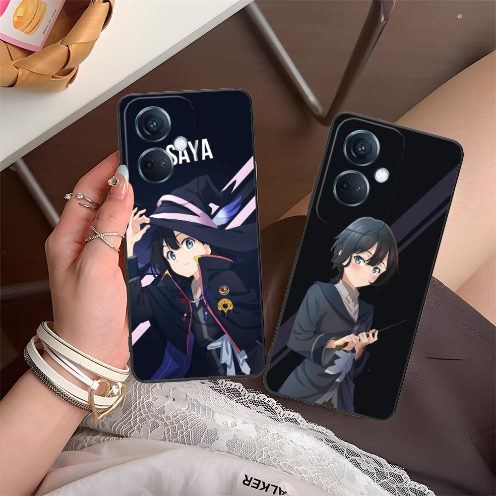Wandering Witch Saya Phone Case for OPPO Find X9 X8 X7 X6 X5 X3 X2 Plus s Pro Ultra Lite Soft TPU Shockproof Cover