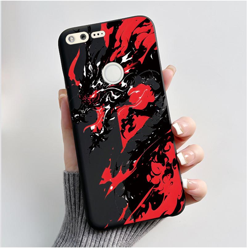 Luxury Cute Love Rabbit Cartoon Funny Case For Google Pixel XL Pixel1 1 XL Black Silicone Soft Phone Case Protective Back Cover