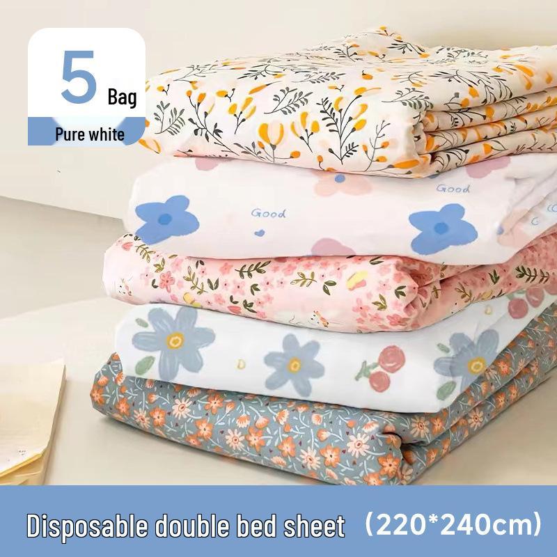 Przenośne, jednorazowe prześcieradła i poszewki na poduszki zapobiegające zabrudzeniu, do hotelu i podróży