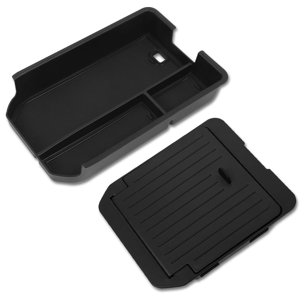 

Console Box Storage for Land Cruiser 250 Console Box Tray Storage Large Center Console LANDCRUISER 250 Custom S YOURS [Set 1 + Lid-Side Box] Tray, чёрный