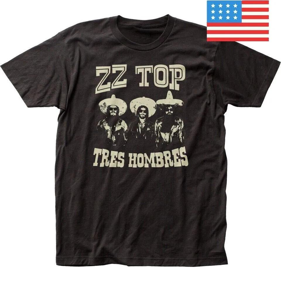 Unisex Short Sleeve Crew Neck Cotton T Shirt Zz Top Classic Rock Band XXXL