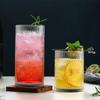 250ml/360ml Korean Style Glass Cups Cocktail Glass Drinking Glasses Mojito Cup Juice Beverage Cups Water Bottle New Year Gifts