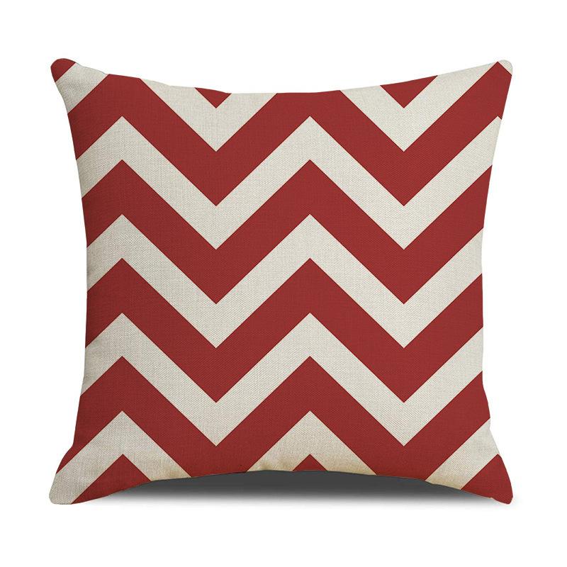 Throw Pillow Case Printed Polyester Lumbar Cushion Living Room Home Sofa Pillow Case