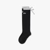 Ribbon Knee Socks BLACK