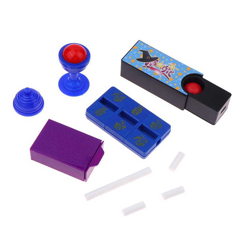 1Pc Funny Gadgets Kids Toys Changeable Magic Box Puzzle Interaction Close-Up Magic Props Tricks Classic