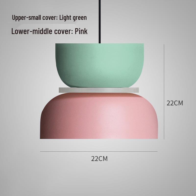 Nordic Macaron Pendant Light for Living Room