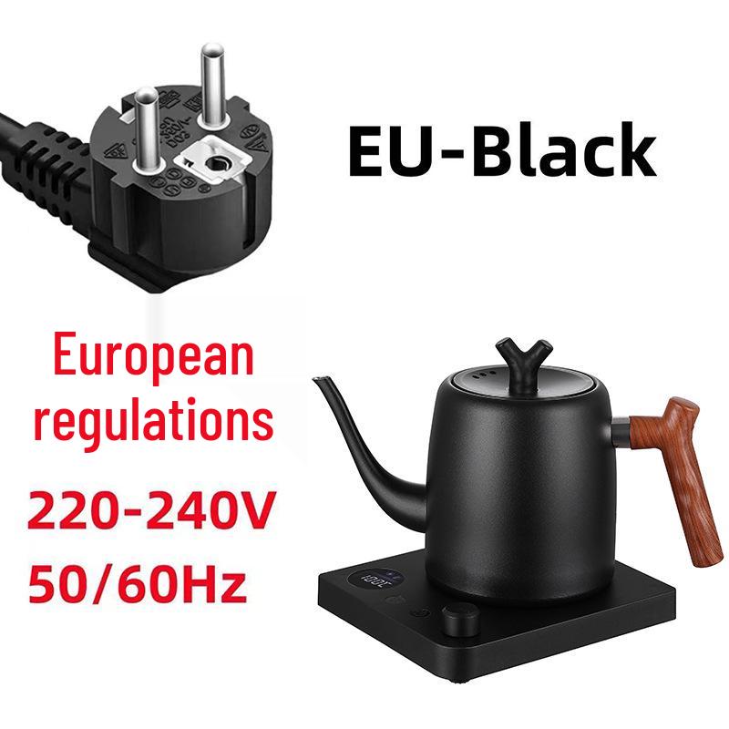 Electric Gooseneck Temperature-Controlled Pour-Over Coffee Kettle