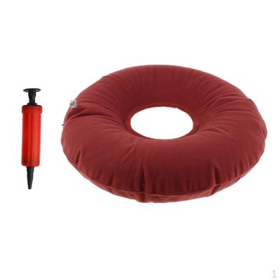 Inflatable Donut Pillow Seat Cushion Pad for Tailbone Treatment