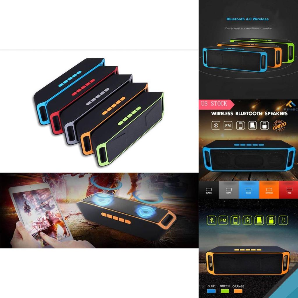 Boxă Bluetooth Mini Elegantă Cu Canale Duble Și Conectivitate Usb Pentru Utilizare pe Desktop Și în Mașină