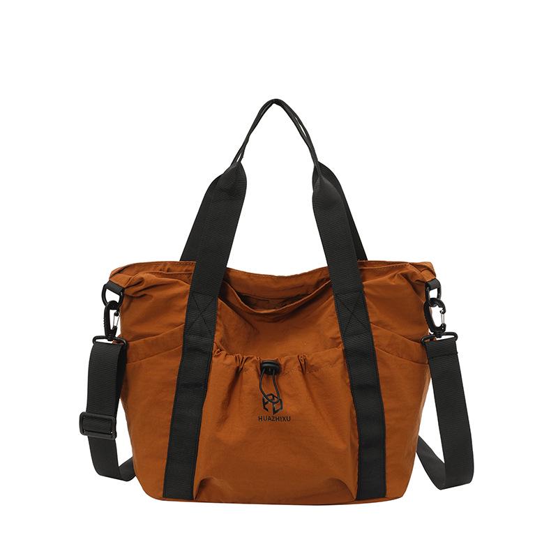 Vielseitige Damen-Schultertasche aus Nylon - Tragetasche mit großem Fassungsvermögen für Freizeit oder Kurztrips