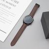 20mm Leather Strap for Samsung Galaxy Watch 6/5/4 44mm 40mm/5 Pro 45mm/Active 2/Leather Magnetic Buckle Band /Huawei Watch 42mm