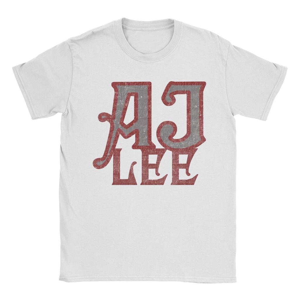 AJ Lee Love Bites Men's T Shirts Fashion Tees Short Sleeve O Neck T-Shirt Pure Cotton Birthday Present Tops