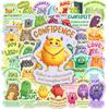 50 Emotion Stickers with Designs for Kids Learning Activities