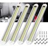 12V Cabin Light with 120 LED Beads RV/Truck/Forklift Strip Independent Switch Super Bright Energy Saving Modified Vehicle Light