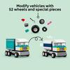 LEGO Classic Creative Vehicles, Colorful Building Blocks, Building Kit, Ice Cream Truck, Police Car, Toy Model City Car, and More, Gift, Toy Cars, for