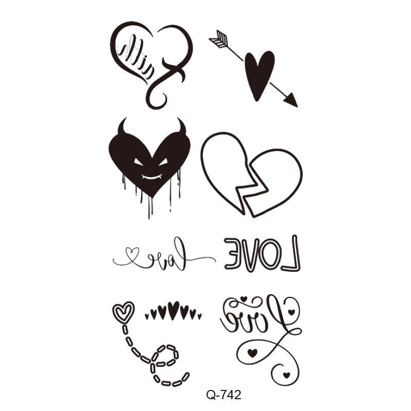 Waterproof Harajuku Korean Tattoo Decal Stickers