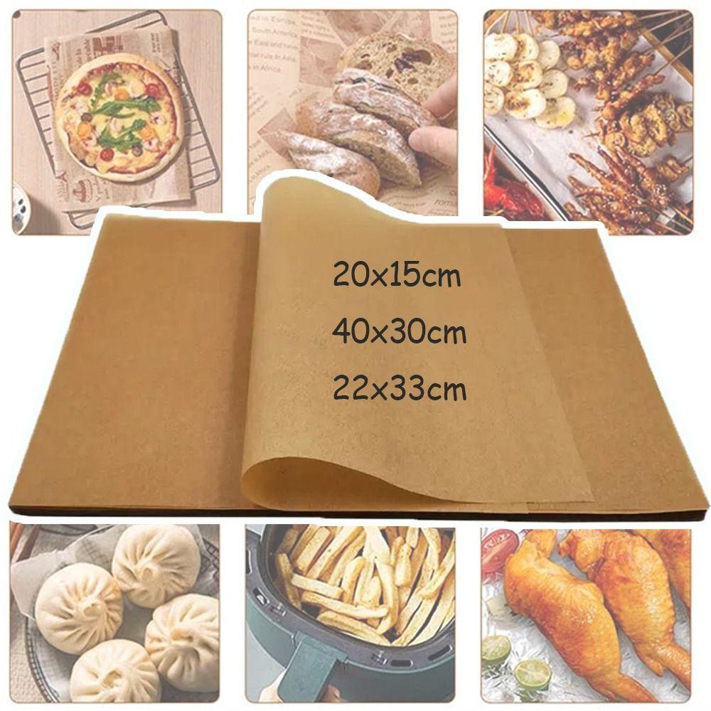 50/200PCS Anti-oil Baking Paper Suitable Baking Non-stick Parchment High Quality BBQ Paper  Kitchen