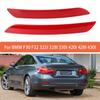 Rear Bumper Reflective Strips For BMW F30 F32 325I 328I 330I 420I 428I 430I Rear Bumper Reflector Warning Strip 63147382233