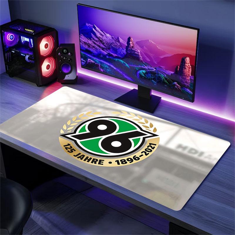 Hannover 96 Mouse Pad, Large Gaming Desk Mat, Non-slip XXL Mousepad for Laptop & Tablet, Mini PC Playmat with Stitched Edges