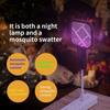 USB Fly Bug Zapper Electric Shock Insect Racket Pest Control Mosquito Swatter Trap  Bedroom