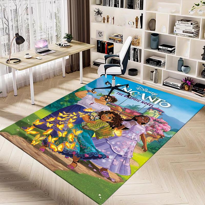 1pc Magical Family Adventure Carpet for Playroom Bedroom Living Room Sofa Home Decor,kids Game Area Rug Non-slip Floor Mat Y82689