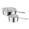 zw-c129 24cm frying pan & 16cm saucepan set