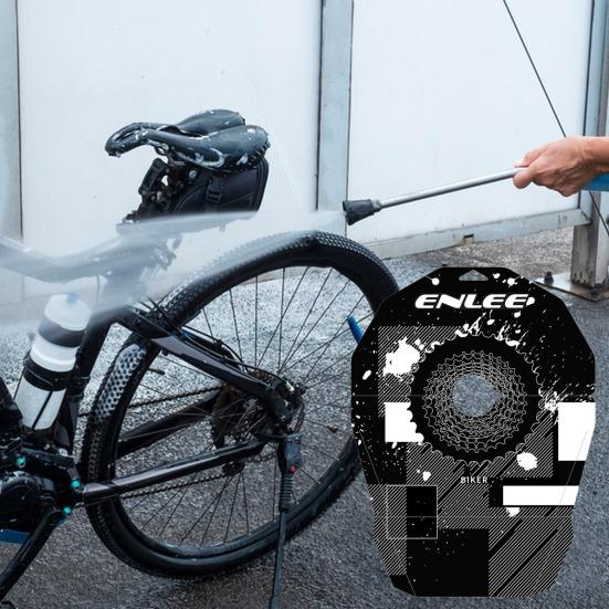 Fahrradwaschabdeckung Faltbar Leicht Kettenspritzschutz Rennrad Mountainbike Waschen Rad Bremsscheibe Schutzblech