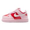 Nike Dunk Low TD Rose Saint-Valentin 2026 Baskets Bébé Rose-Mousse Rouge Clair Blanc Sommet IQ5378-663