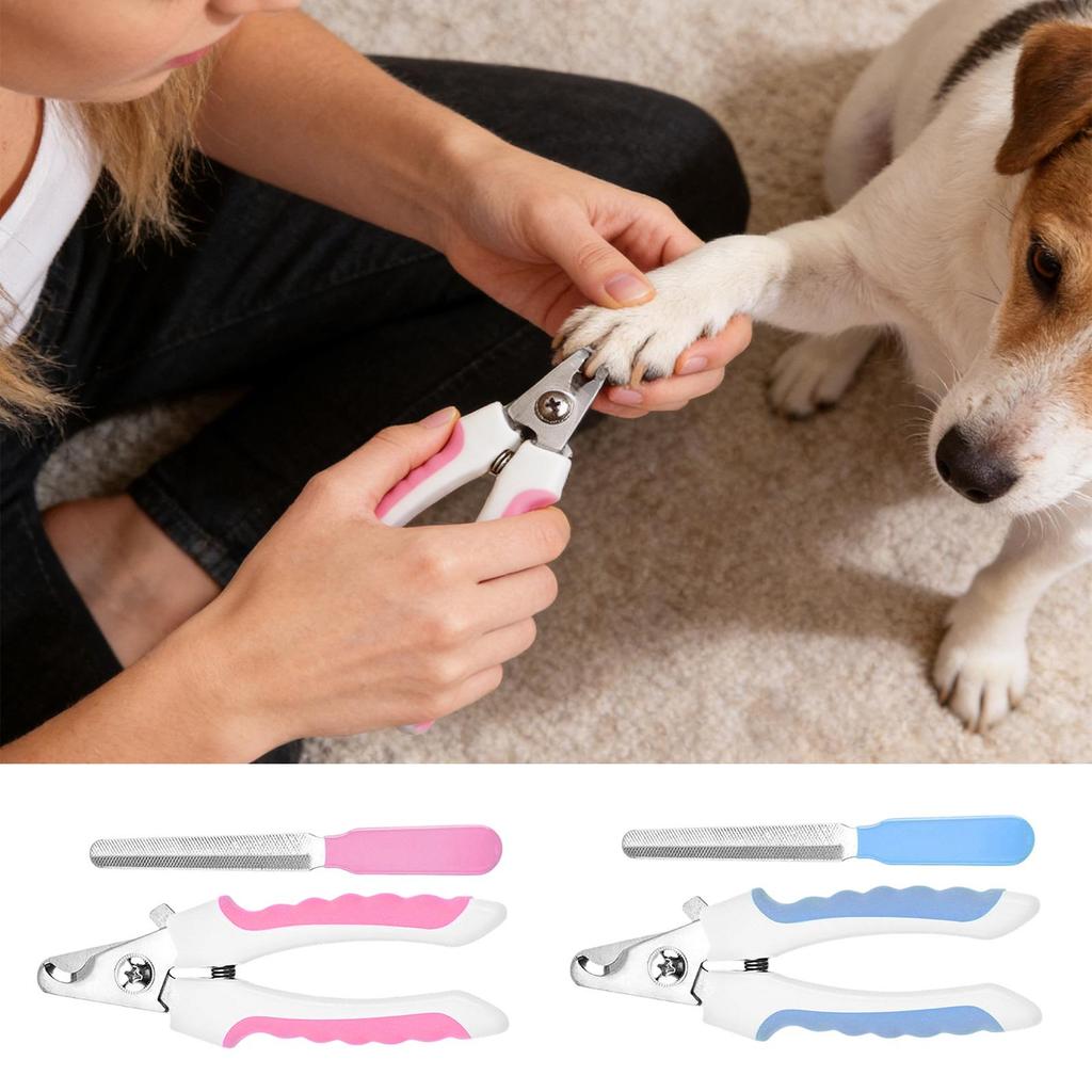 Pet Nail Clippers  Dog Cat Grooming Nail Scissors Stainless Steel Straight Handle Clippers Pet Supplies Paw Grooming Scissors
