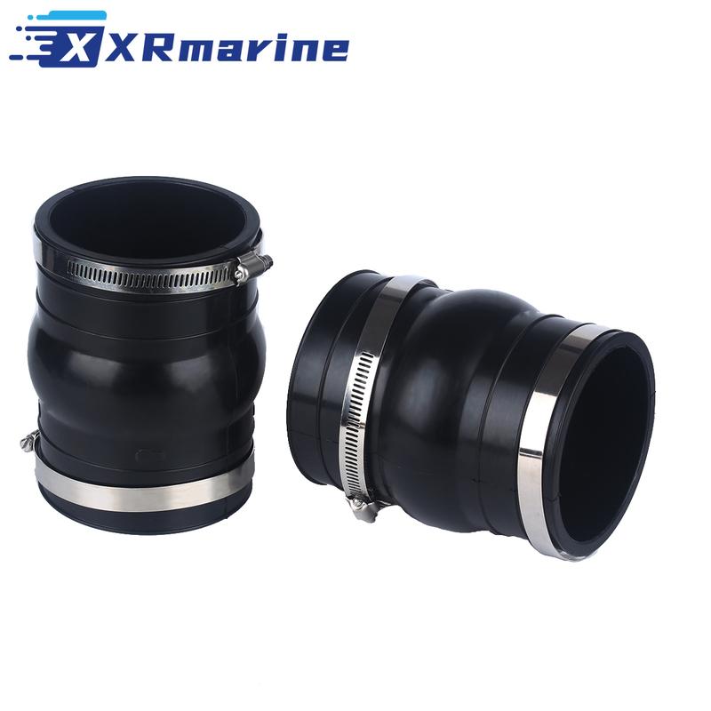 2 PCS Exhaust Hose Bellows Compatible with Volvo Penta OMC 3852741 3863450 0778067 911741 913591 18-27801