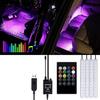 Bande LED Pour Voiture - 48 LED Multicouleurs - Avec Télécommande DC5V