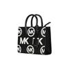 New MICHAEL KORS Mirella Leather Tote Bag Shopping Bag Handbag Shoulder Bag Crossbody Bag Small Size Women's Black 35F3G7ZC5L-BLACK