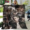 Pop Singer E-Eminem Blanket,Flannel Throw Blanket for Home Bedroom Bed Sofa Picnic Office Hiking Leisure Nap Birthday Gift