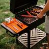 Textured Grill Mat Silicone Grill Buddy Mat Portable Mat Grill Tool Tray  BBQ Tool Storage
