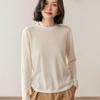 Lekasha Women's Slim Fit 100% Cashmere Semi-High Neck Top