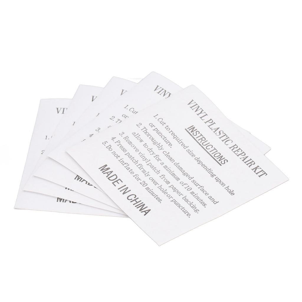50Pcs Swimming Pool Transparent Repair Sticker Self Adhesive Repair Patch for Inflatable Toy