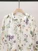 High-End Women's French Holiday Long-Sleeve Shirt & Shorts Set