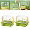 Bird Carrier Travel Cage Bird Carry Transport Small Bird Travel Cage Carrier for Outdoor Adventure Shopping Vet Visit Parakeets