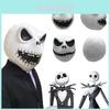 Affascinante Maschera in Lattice di Jack Skellington da Nightmare Before Christmas per Adulti