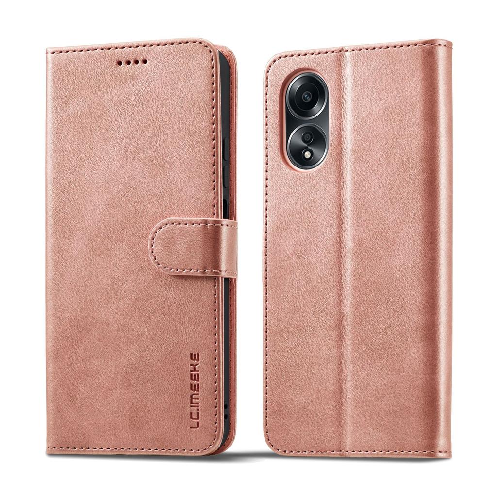 Business calf pattern Suitable for OPPO A58 4G flip wallet Mobile phone case Reno 10 card buckle leather case