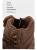 Men's Large Military-Style Outdoor Hiking Boots - Wear-Resistant, Anti-Kick, Ideal for Camping and Sports.