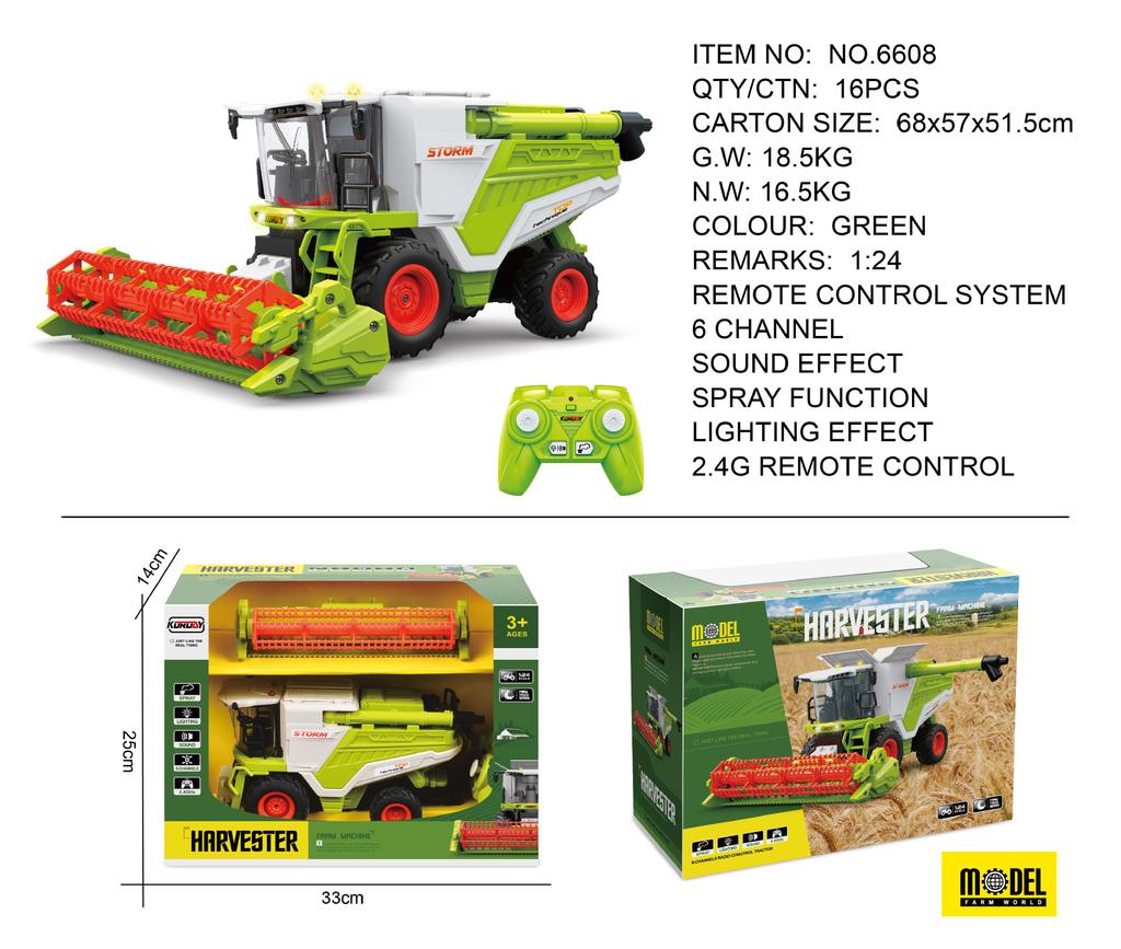 Metal Tractor Remote Control Vehicle